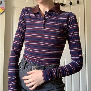 UO / longsleeve polo